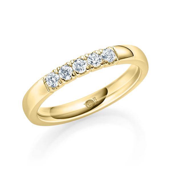 Damenring Gold  mit Diamant RU-1567-5-G