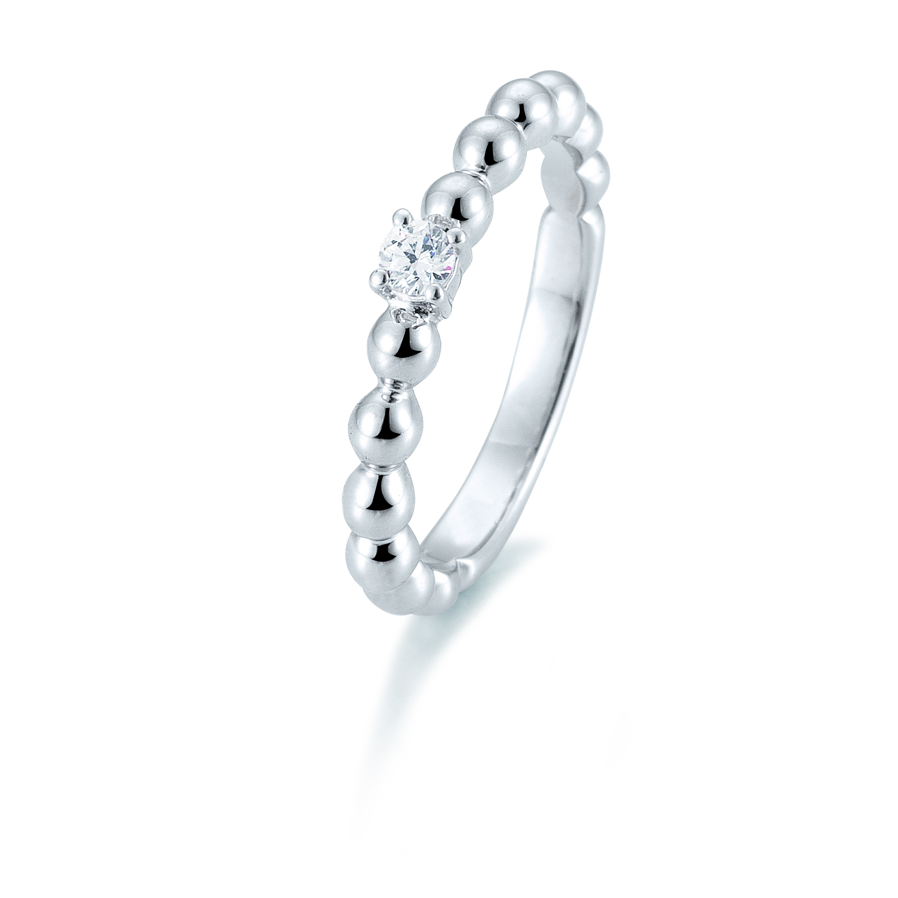 Damenring Platin mit Diamant B-41-059740-600Pt