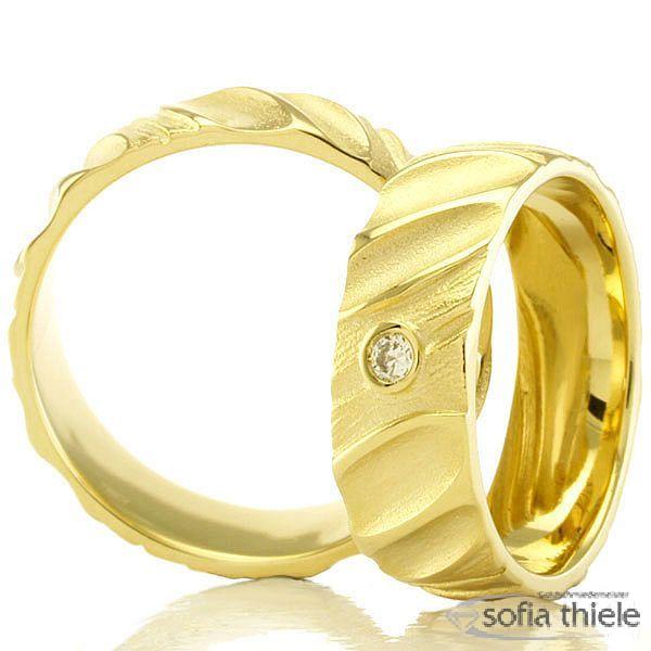 Trauringe Gold Paar 66-52110-120