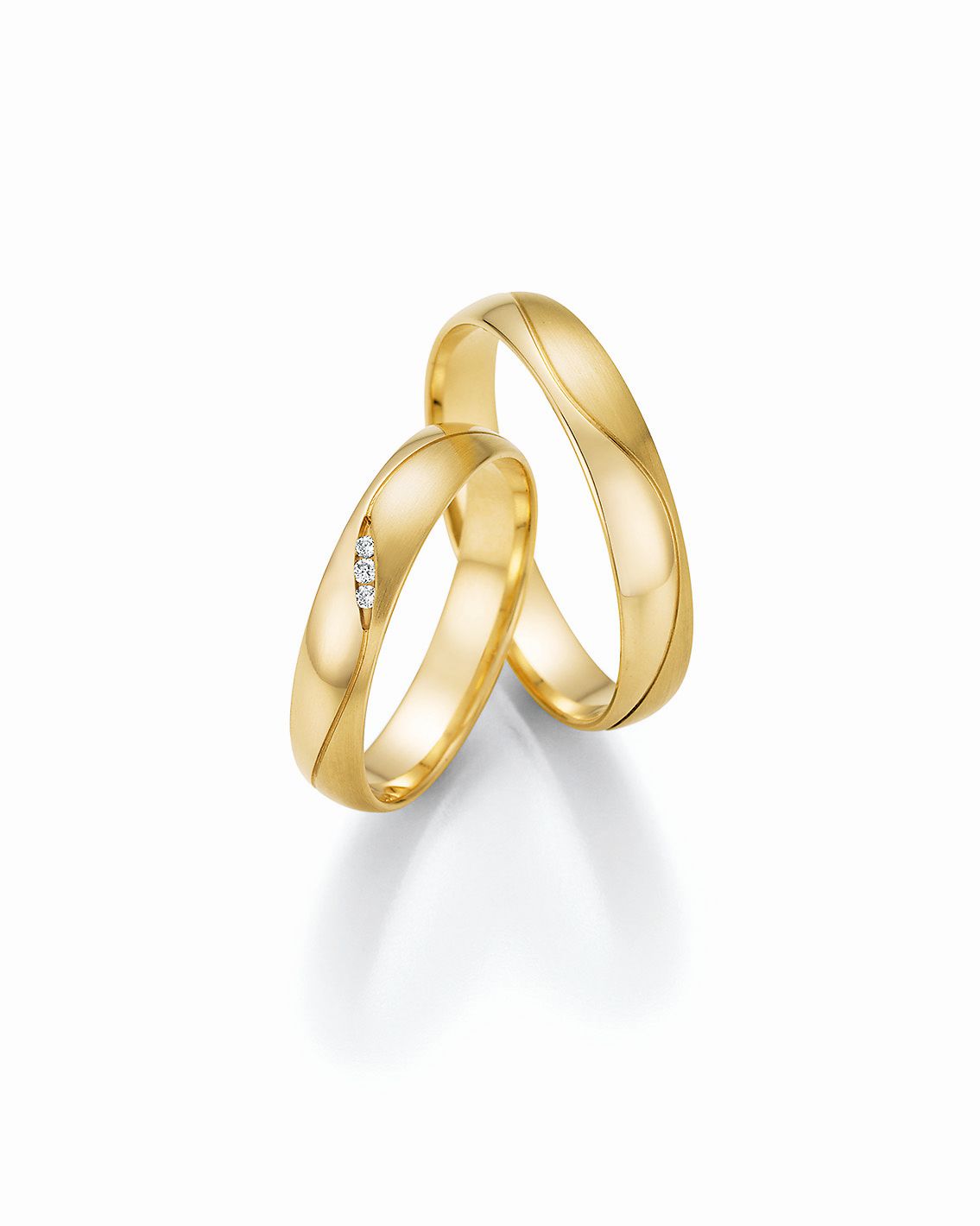 Trauringe Gold Paar 66-61010-040