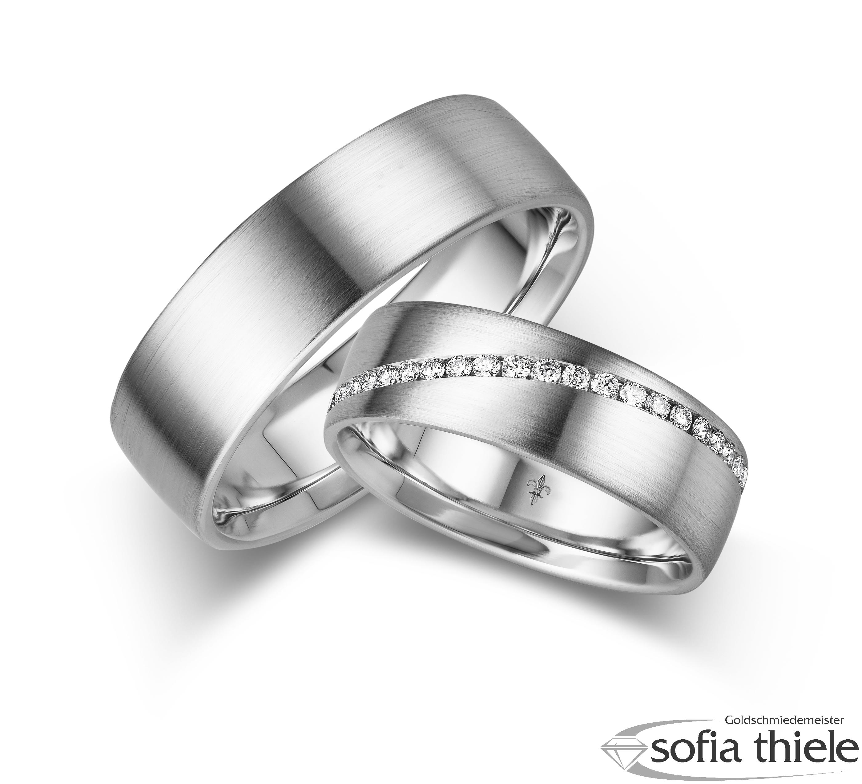 Trauringe Gold Paar TR-00015W