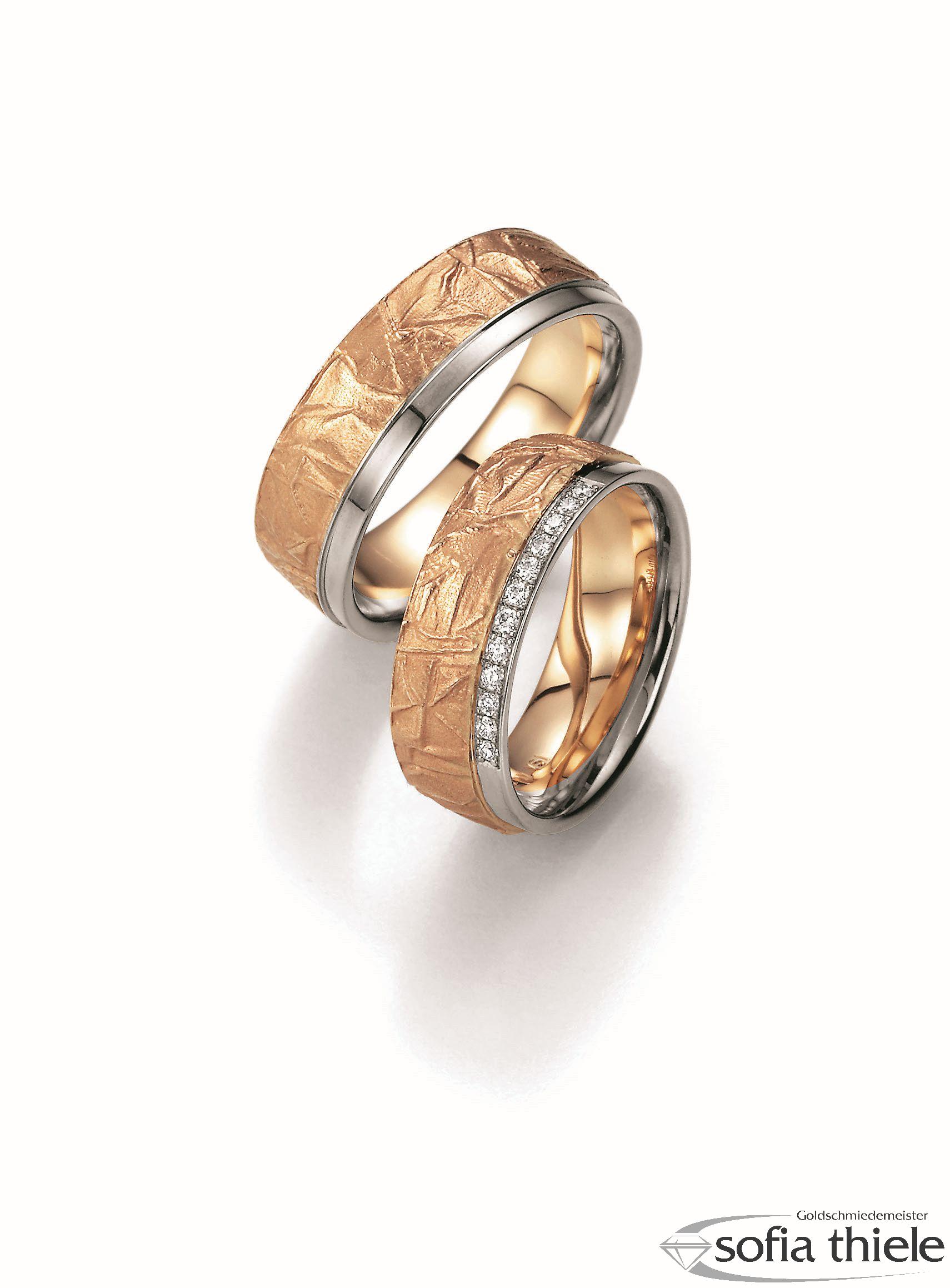 Trauringe Gold Paar 90004