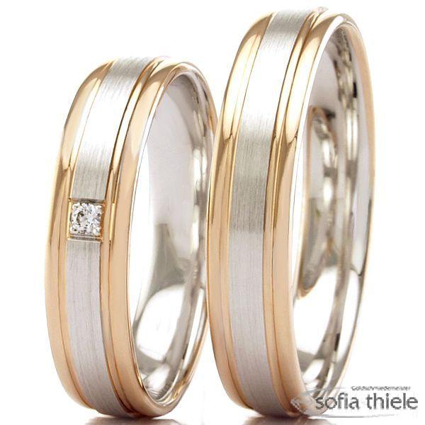 Trauringe Gold Paar R-148