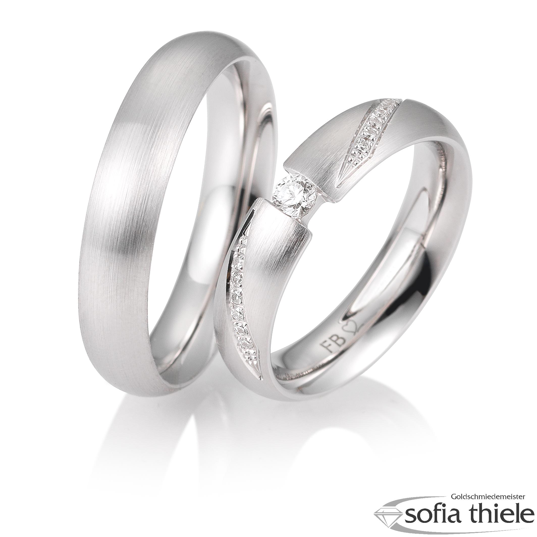 Trauringe Gold Paar B-48-05871-72