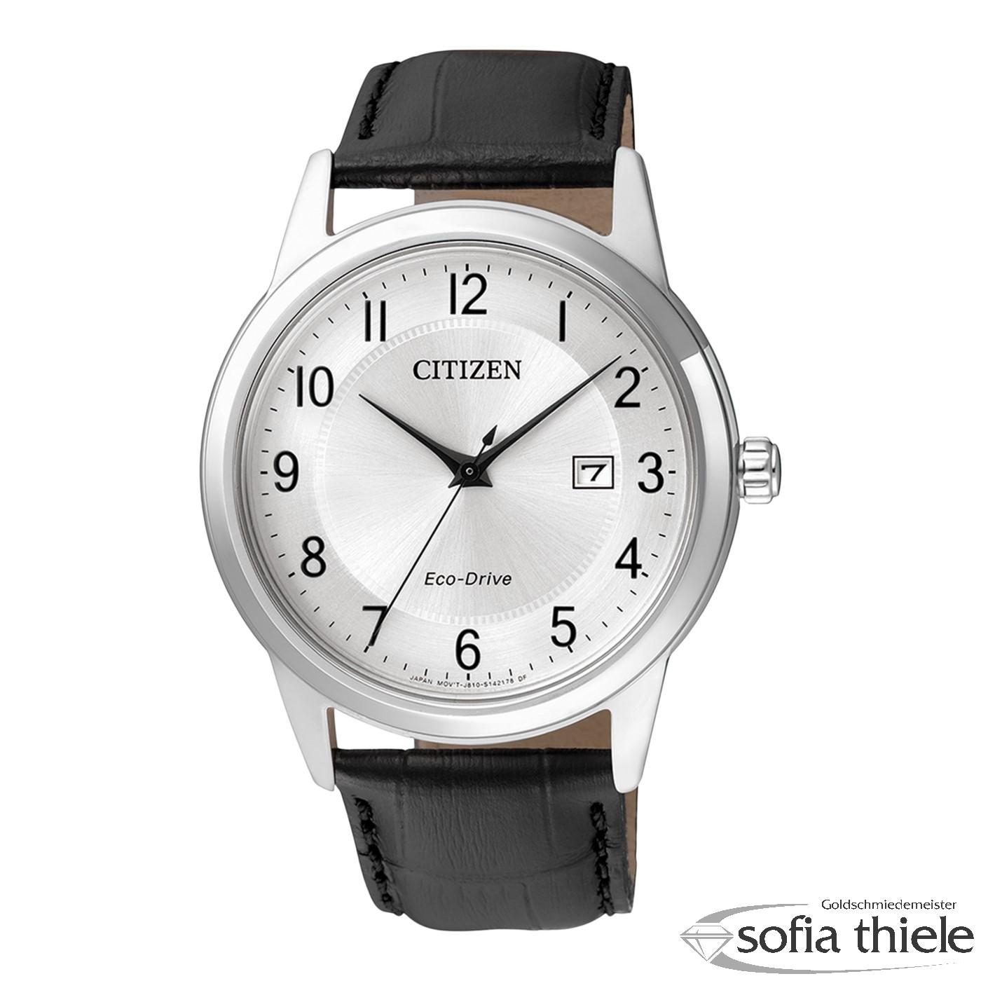 Herrenuhr Lederband Quarz AW1231-07A