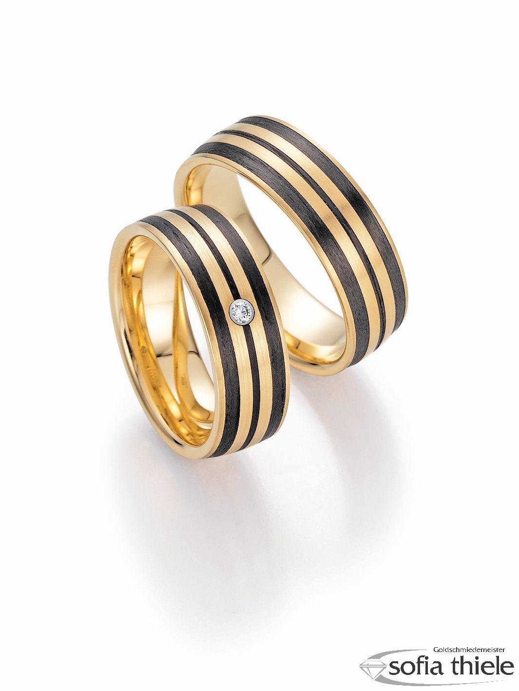 Trauringe Gold Paar F-01280-070