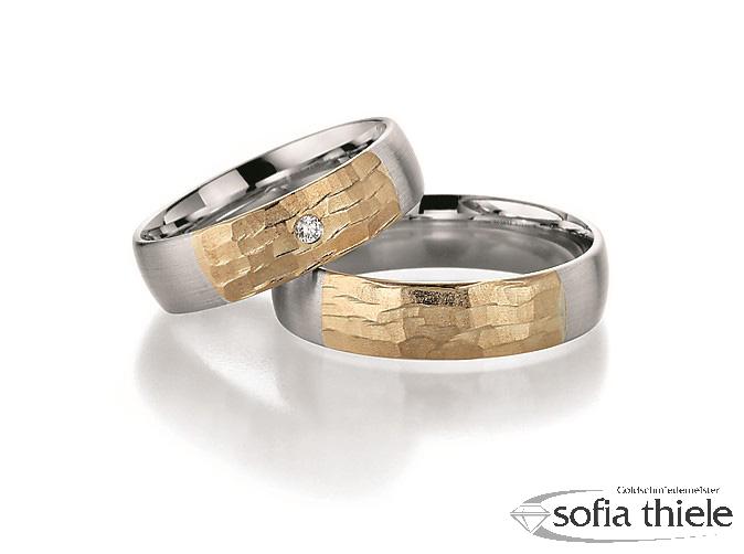 Trauringe Silber Paar F-30129-060