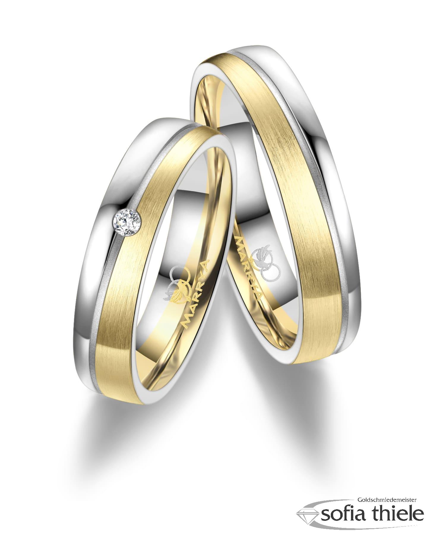 Trauringe Gold Paar GO-41 Trauringe Gold Paar GO-41