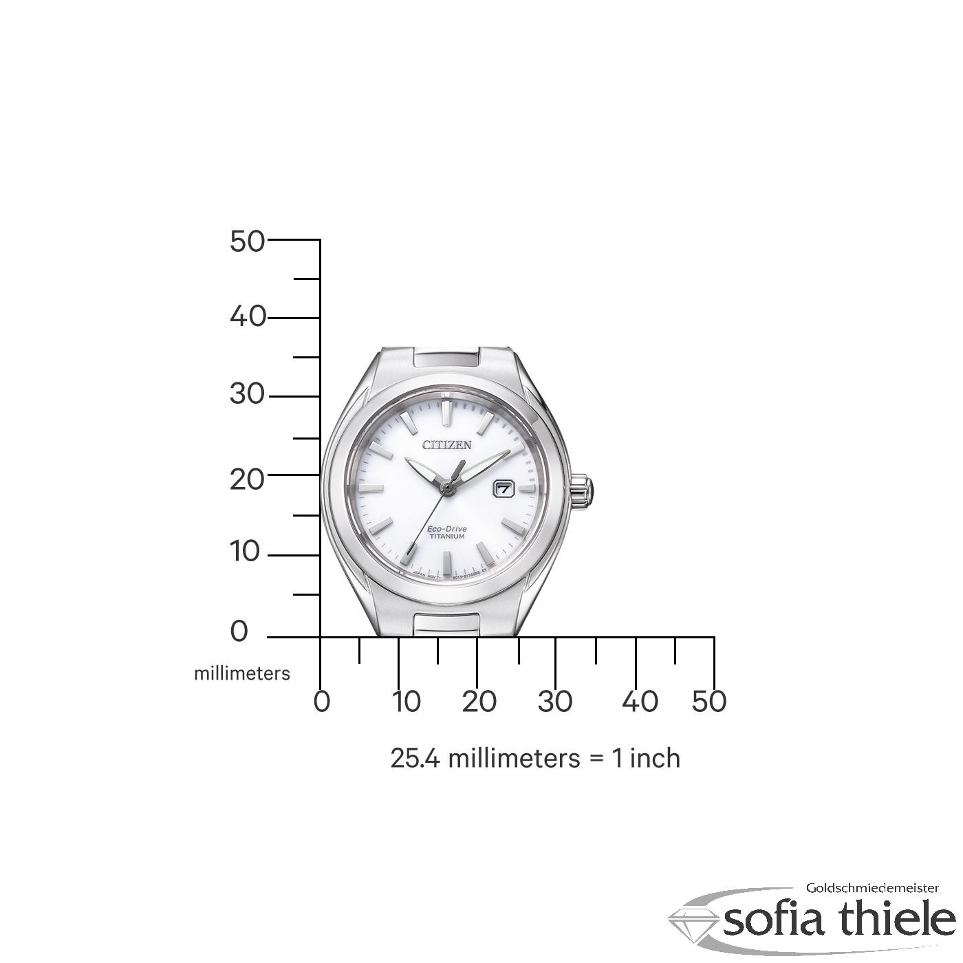 Damenuhr Titan Quarz EW2610-80A