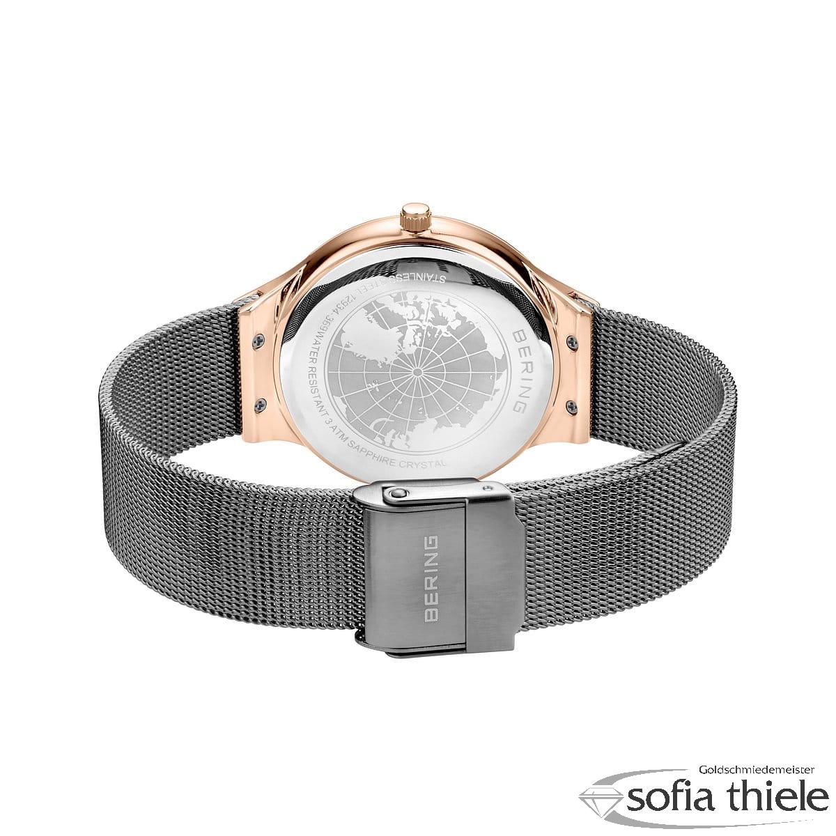 Damenuhr Metallband Quarz 12934-369