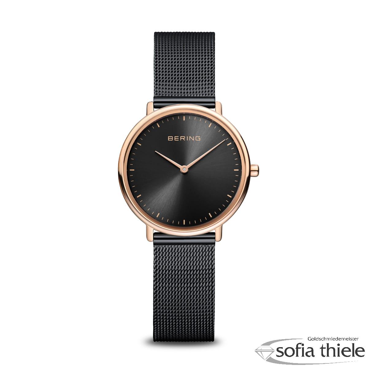 Damenuhr Metallband Quarz 15729-166