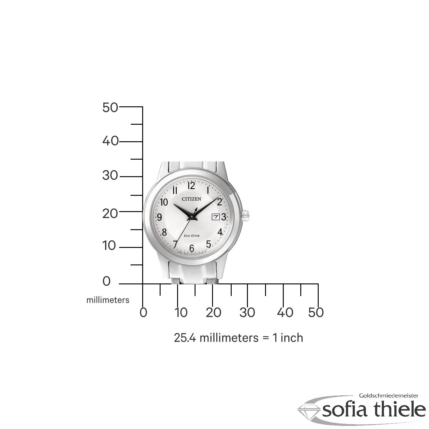 Damenuhr Metallband Quarz FE1081-59B