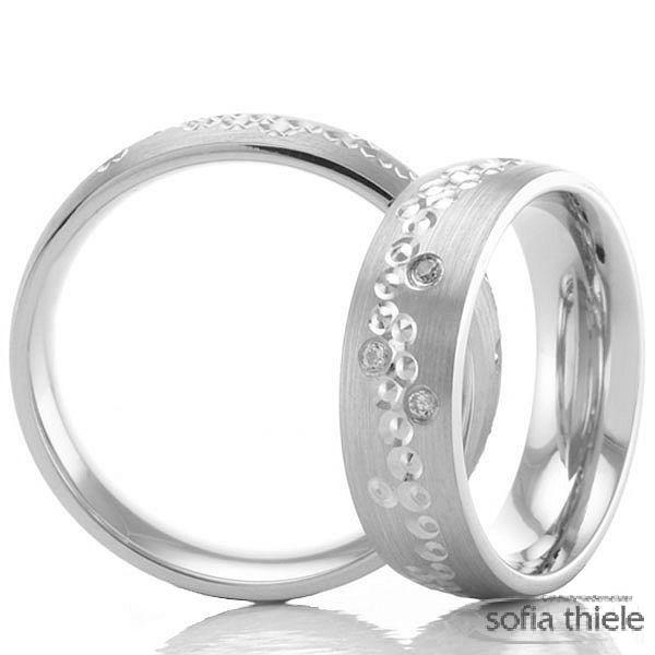 Verlobungsringe Silber 925/- S-41