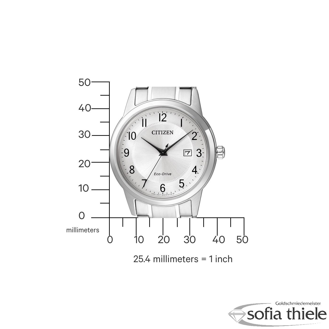 Herrenuhr Metallband Quarz AW1231-58B