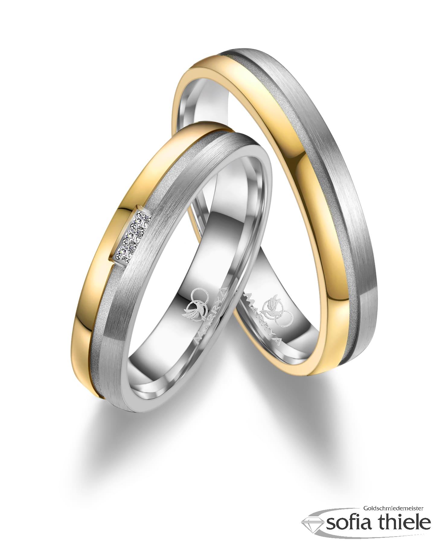 Trauringe Titan Paar TI-13 Trauringe Titan Paar TI-13