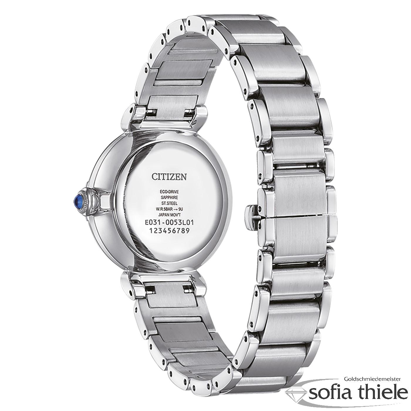 Damenuhr Metallband Quarz EM1070-83D