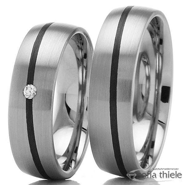 Trauring Palladium Paar 88433-060