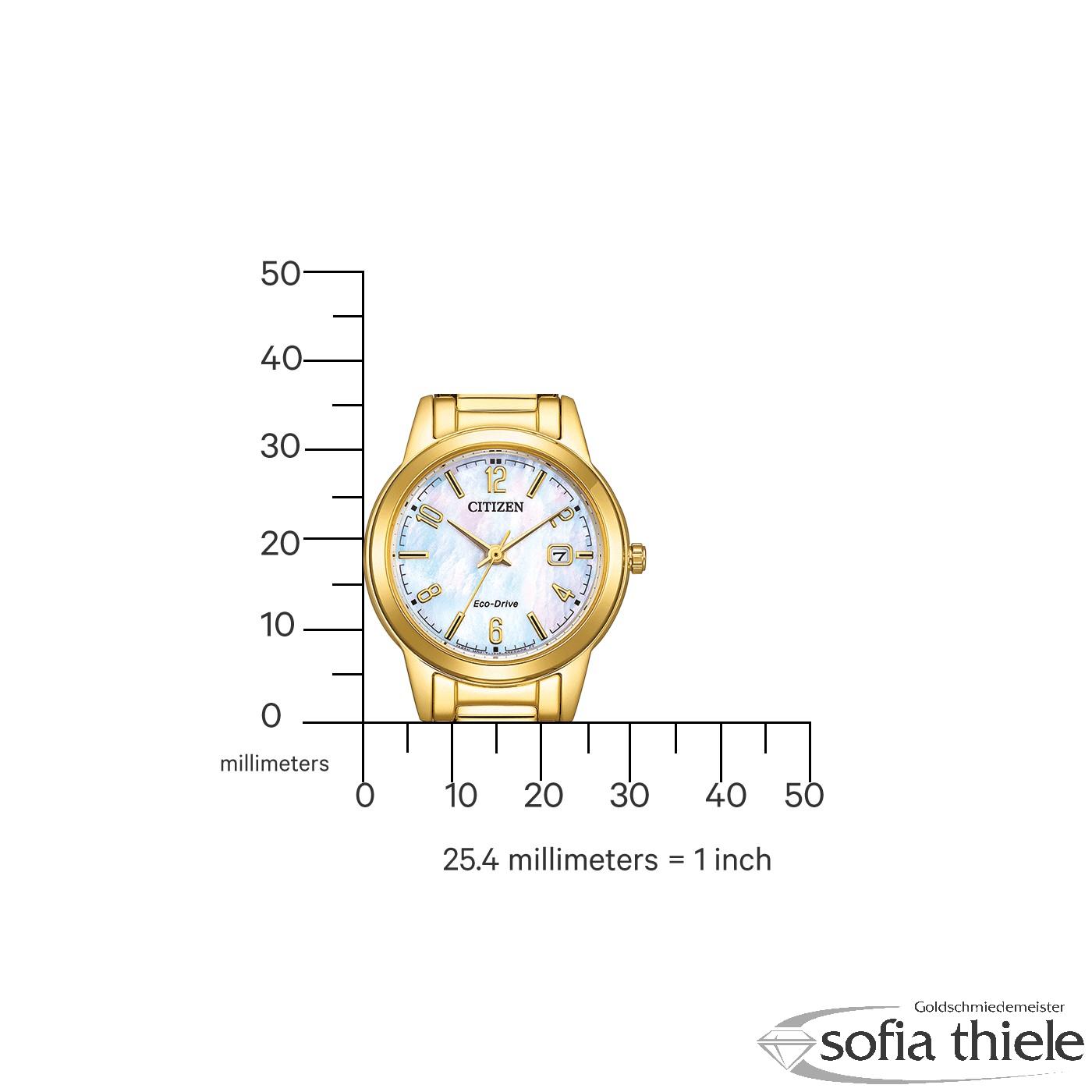Damenuhr Metallband Quarz FE1242-78D