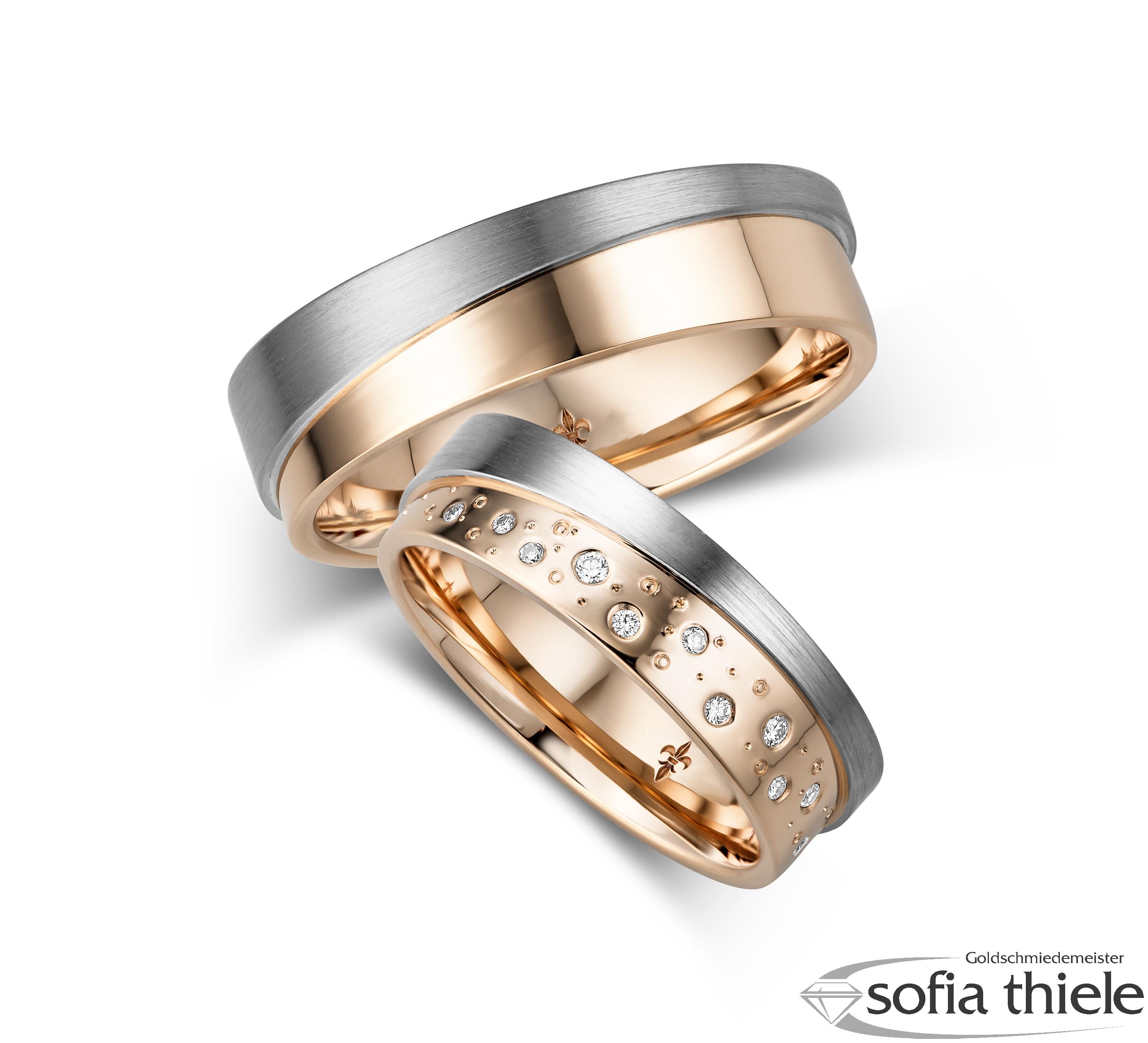 Trauringe Gold Paar TR-00009