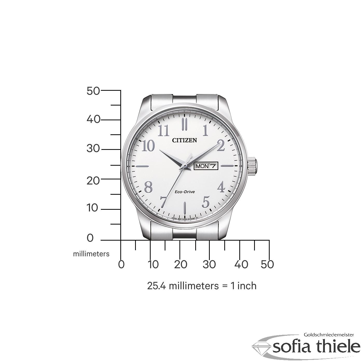 Herrenuhr Metallband Quarz BM8550-81AE