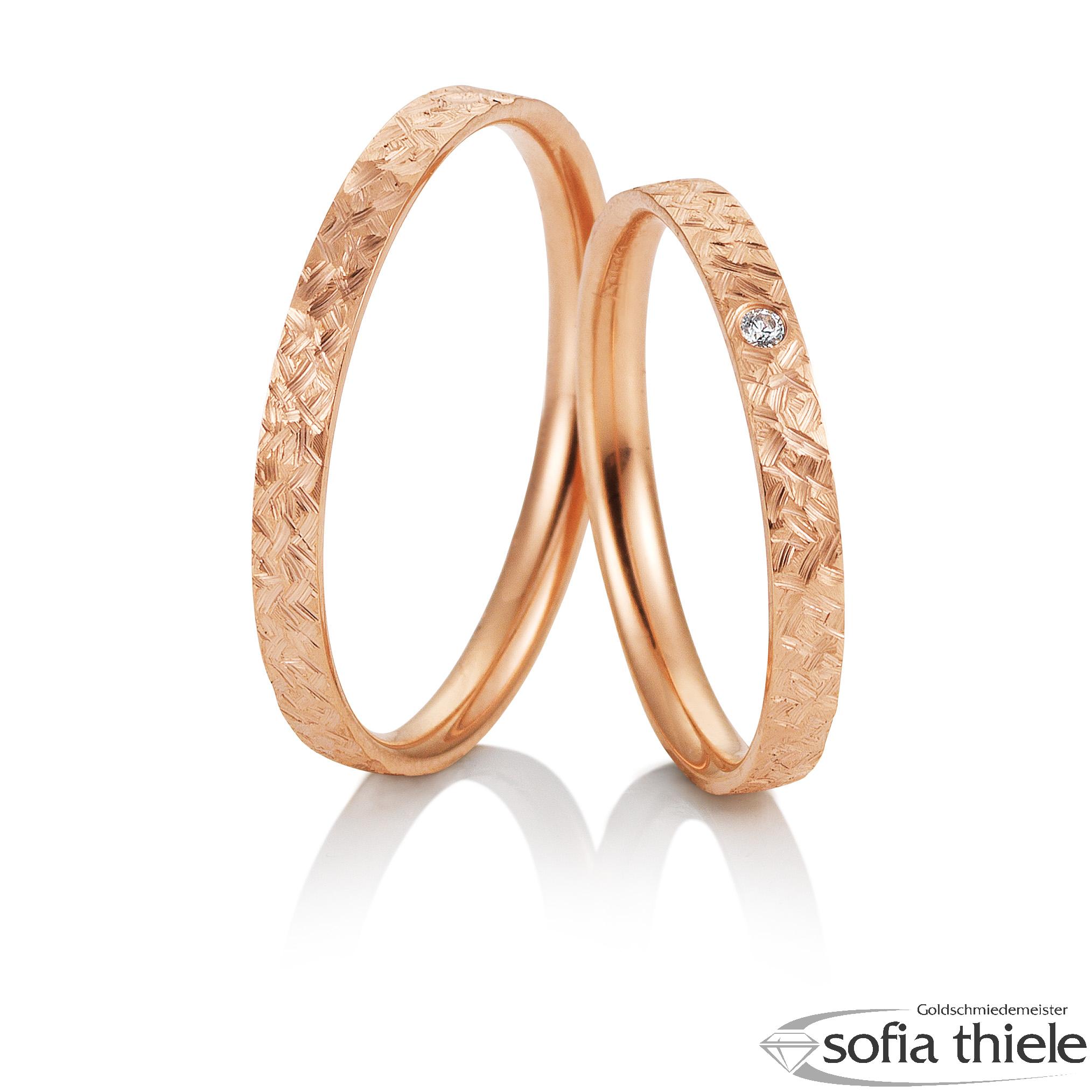 Trauringe Gold Paar 49-81783-375R