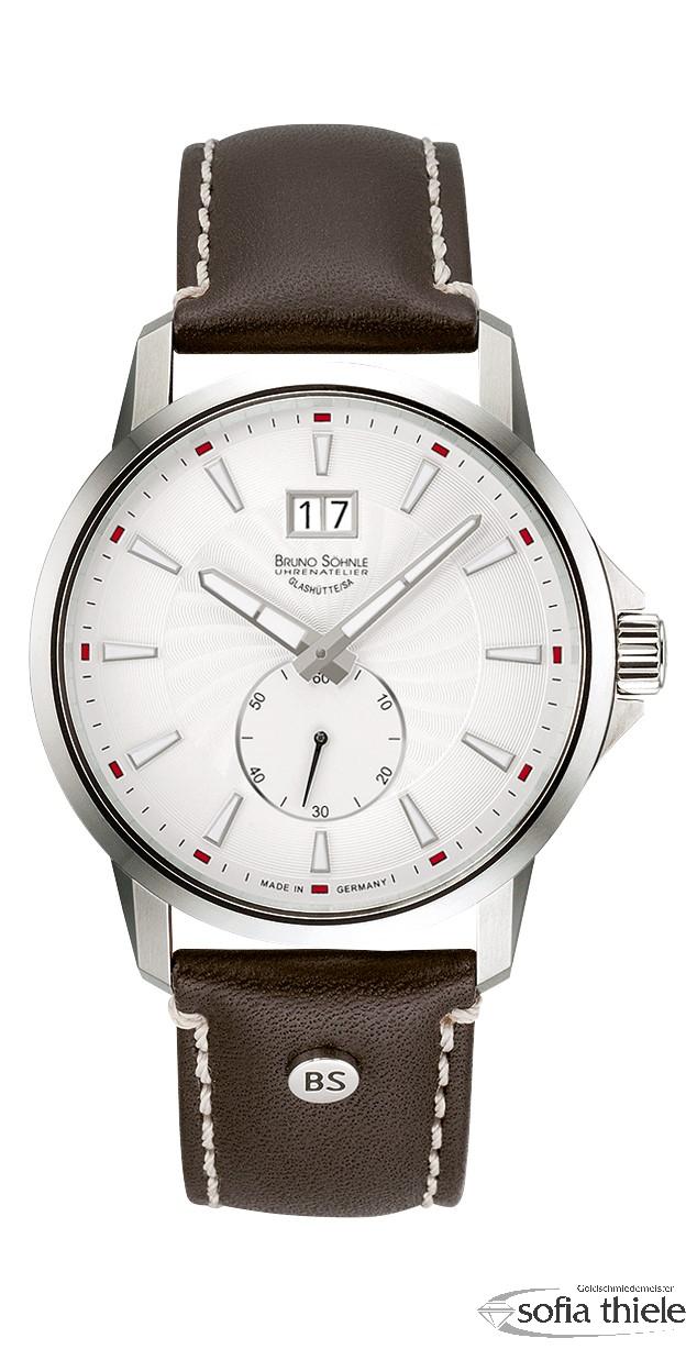 Herrenuhr Lederband Quarz 17-13158-241