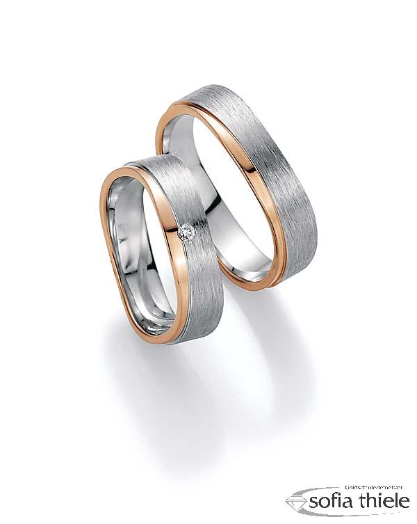 Trauringe Silber Paar F-30126-060