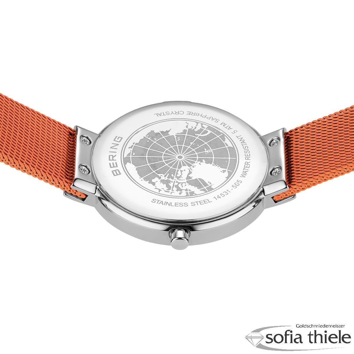 Damenuhr Metallband Quarz 14531-505