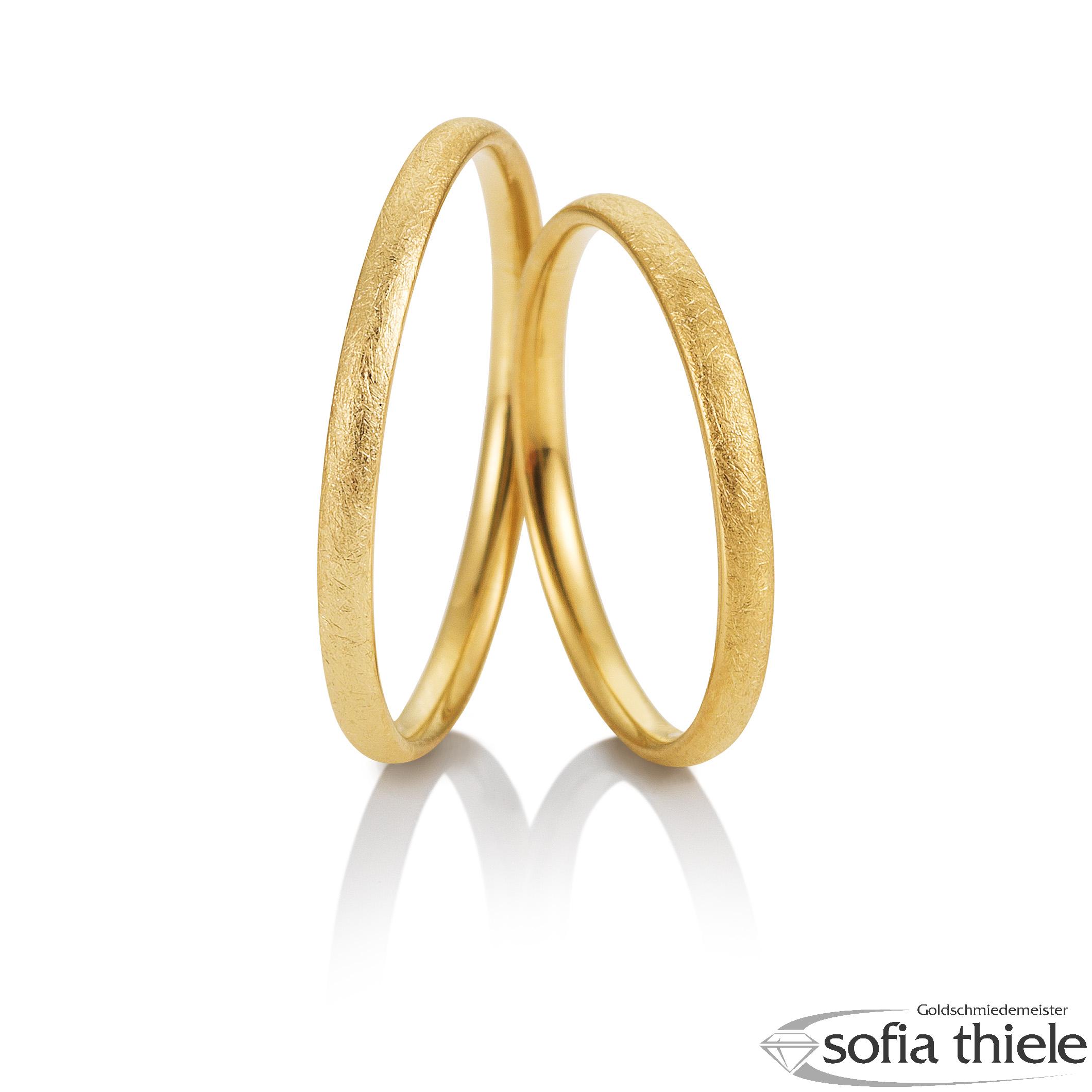 Trauringe Gold Paar 49-81771-375G