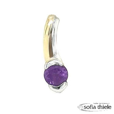 Kettenanhänger Gold m. Farbst. 001-19-227856.300