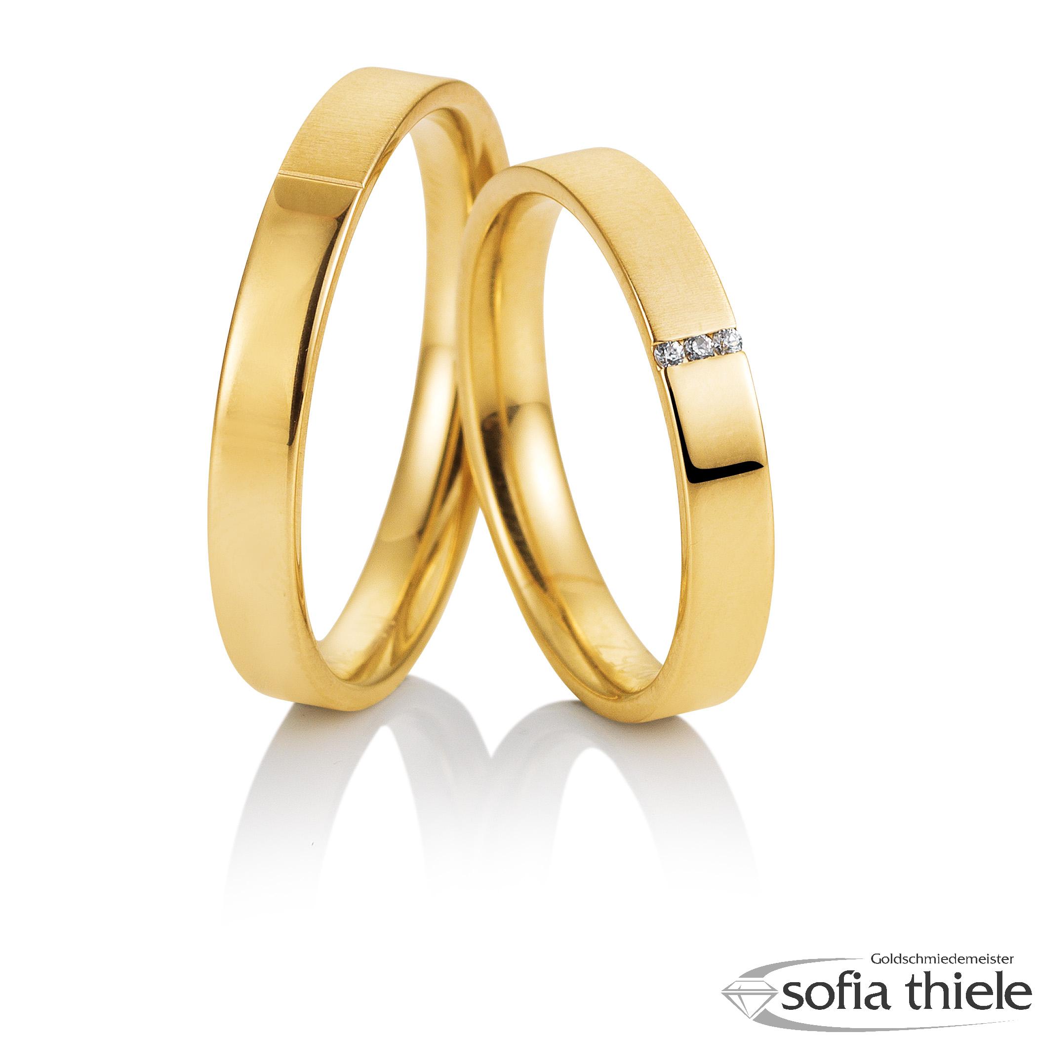 Trauringe Gold Paar 49-81759-375G