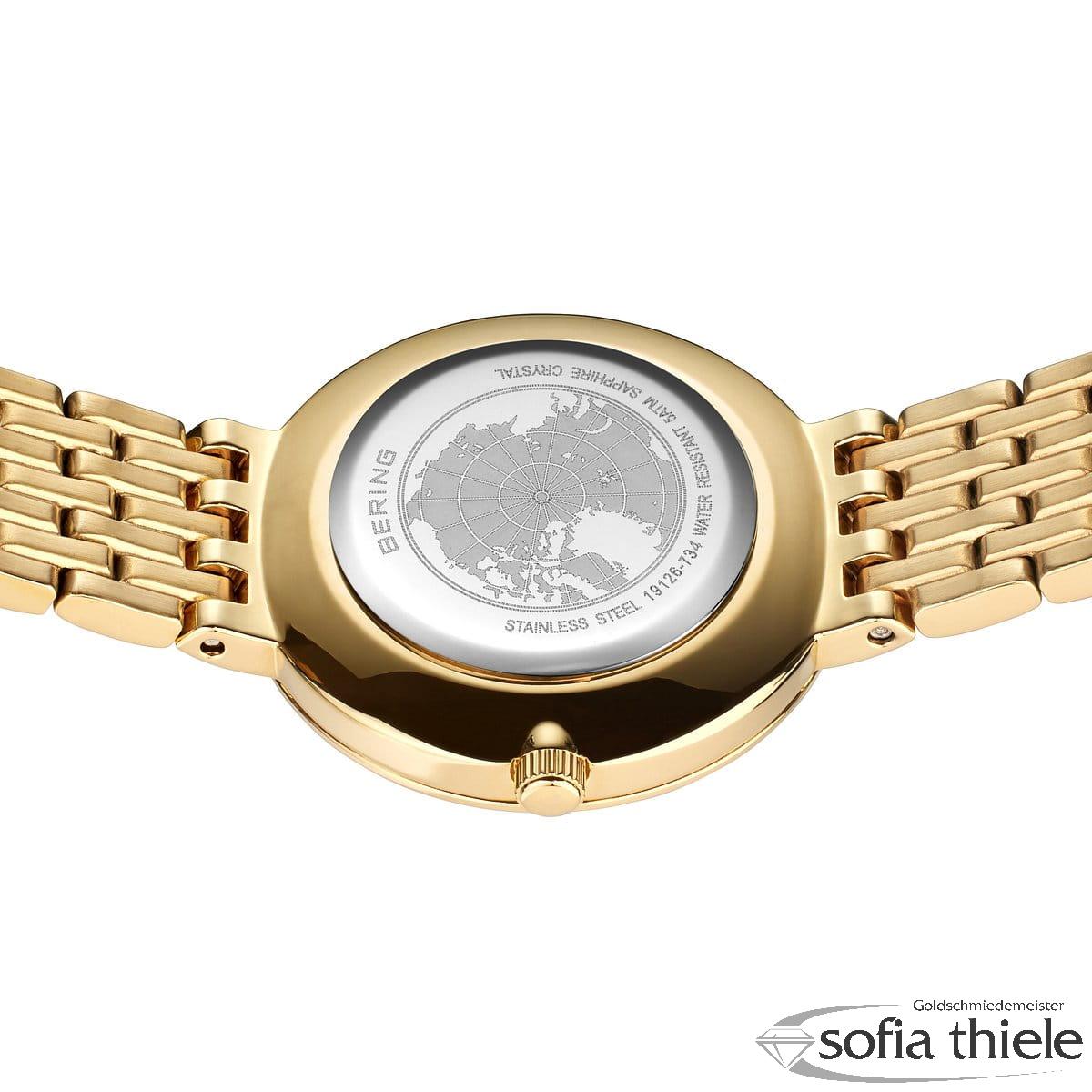 Damenuhr Metallband Quarz 19126-734