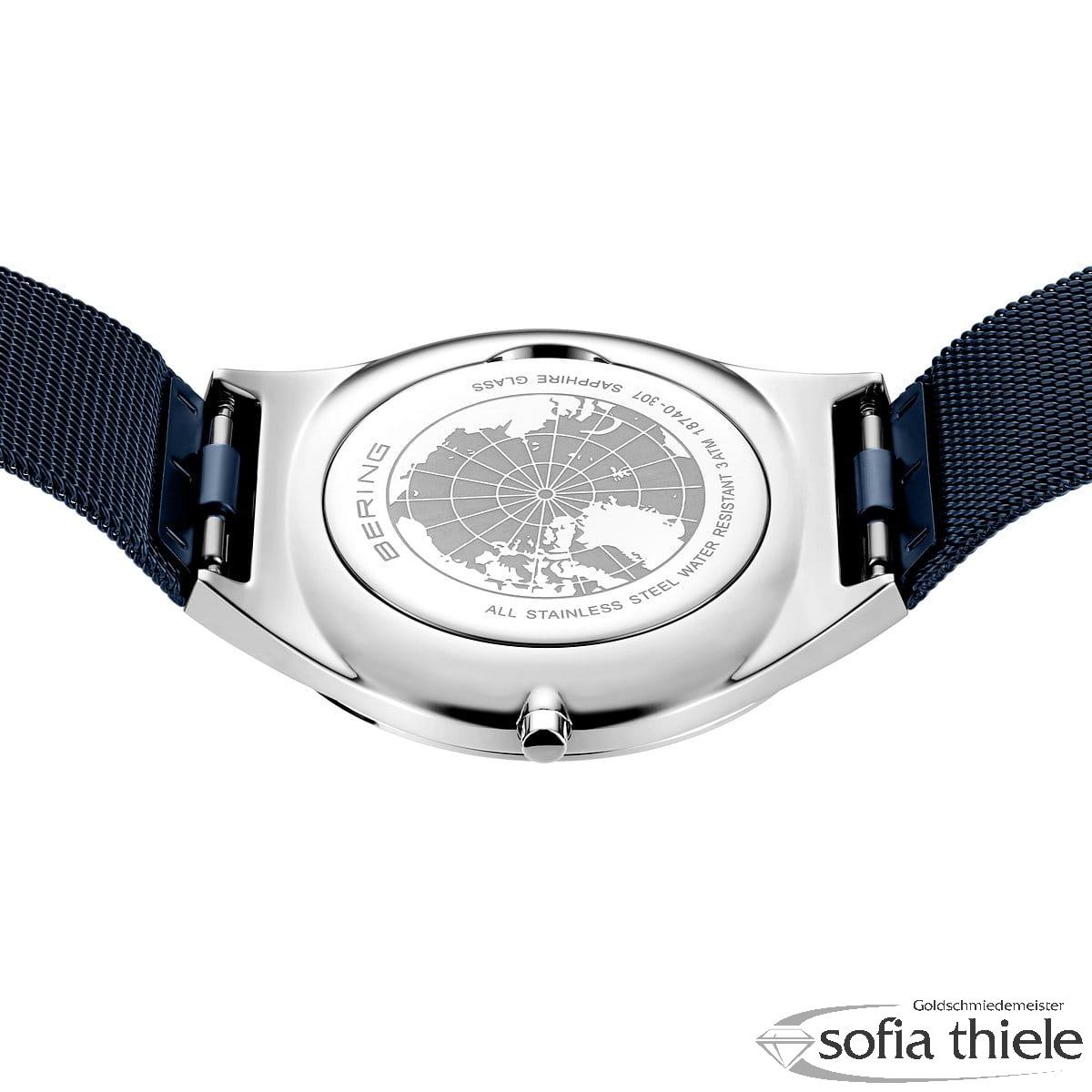 Herrenuhr Metallband Quarz 18740-307