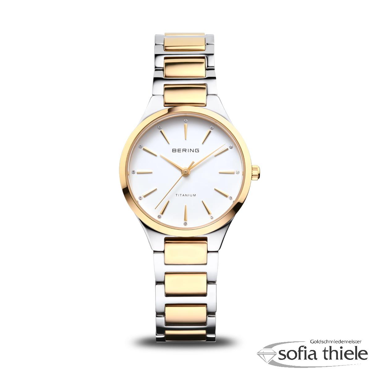 Damenuhr Metallband Quarz 15630-701