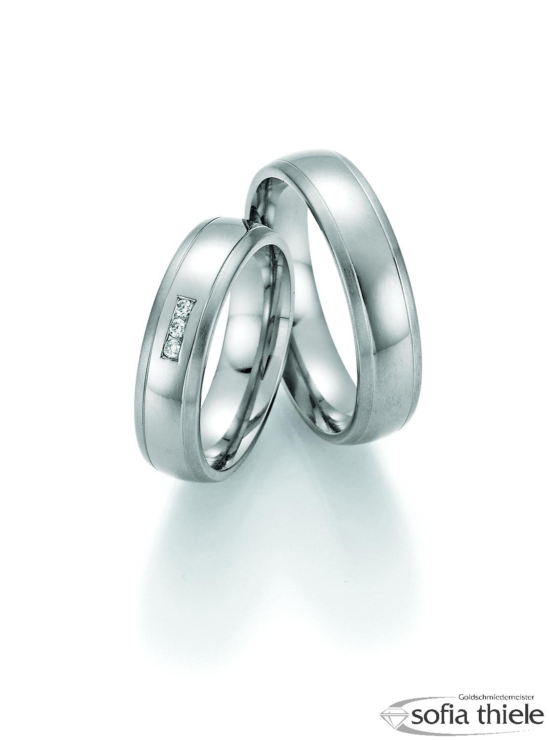 Trauringe Titan Paar 77-20050-055