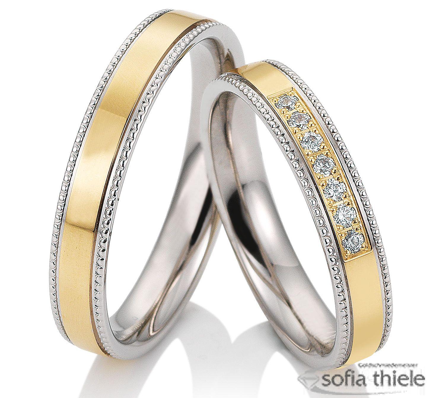Trauringe Gold Paar 49-81723-0