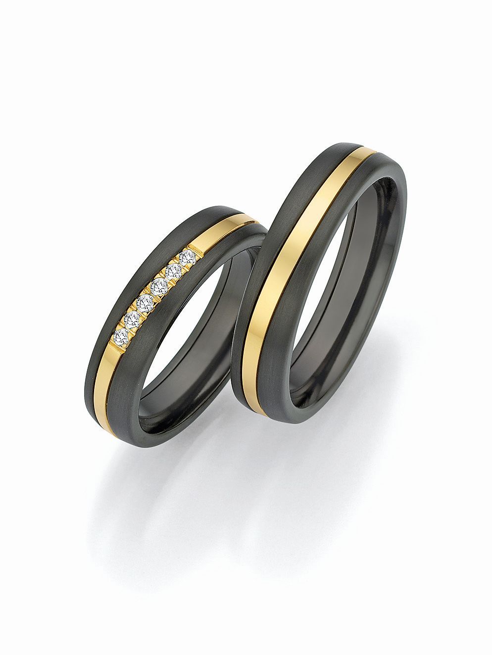 Trauringe Gold Paar 14-20010-20-1451