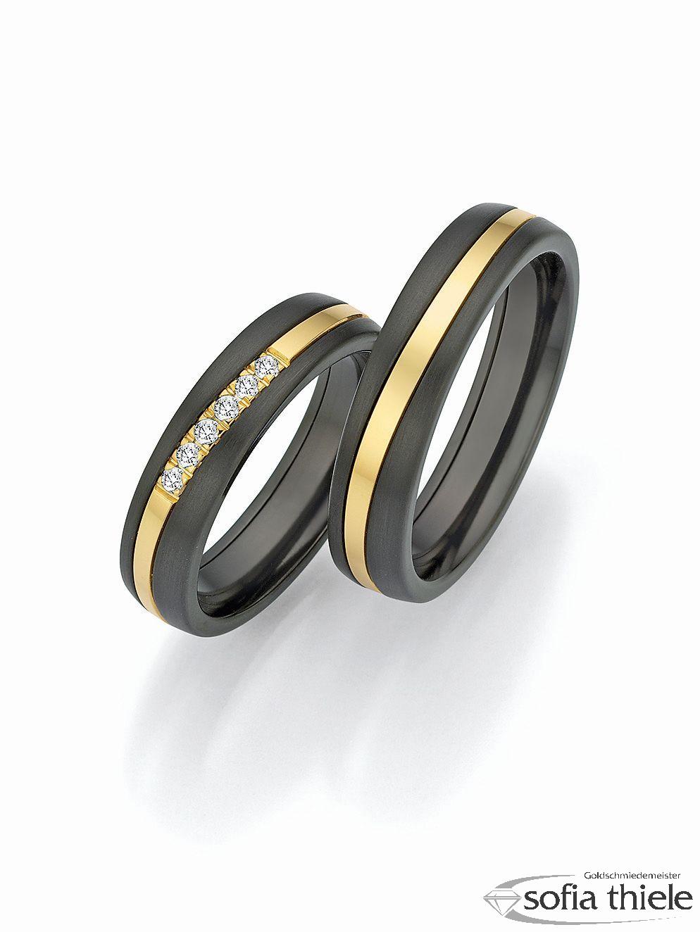 Trauringe Gold Paar 14-20010-20-1451