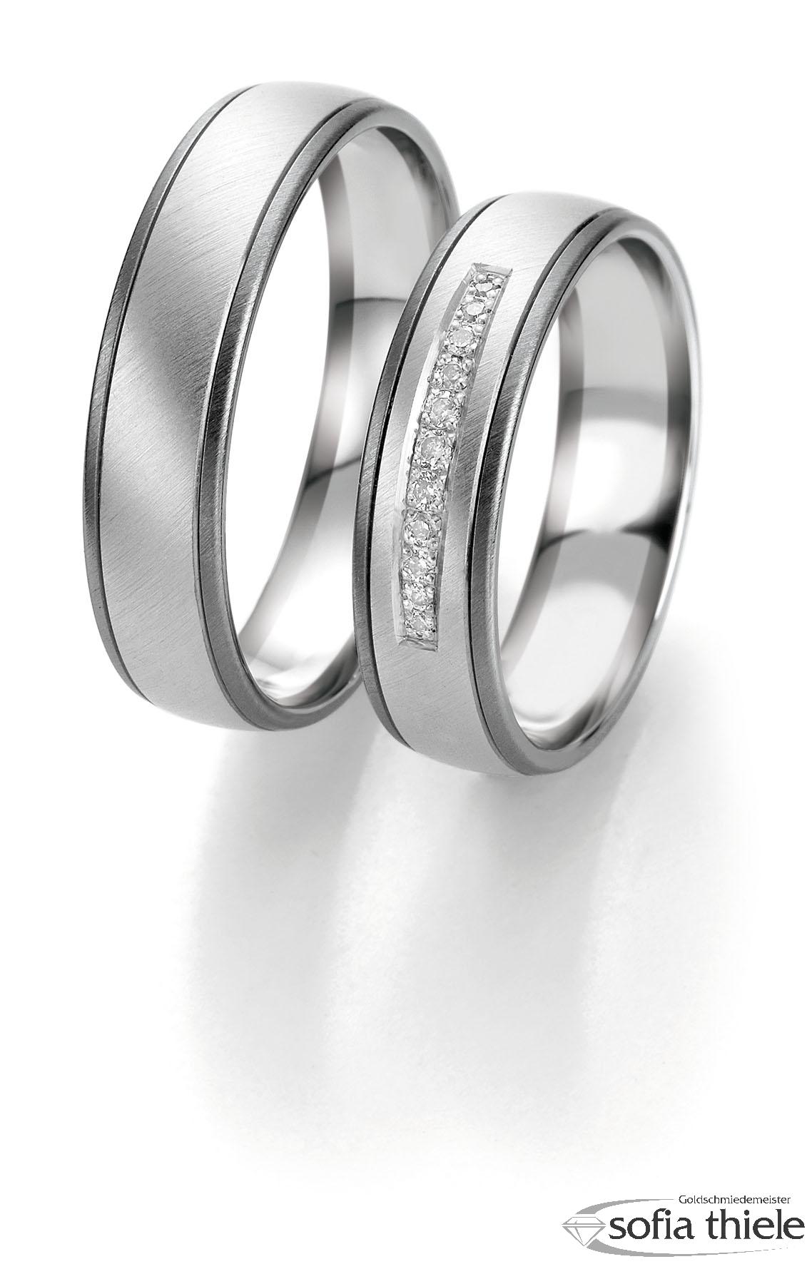 Trauringe Gold Paar B-48-06311-12