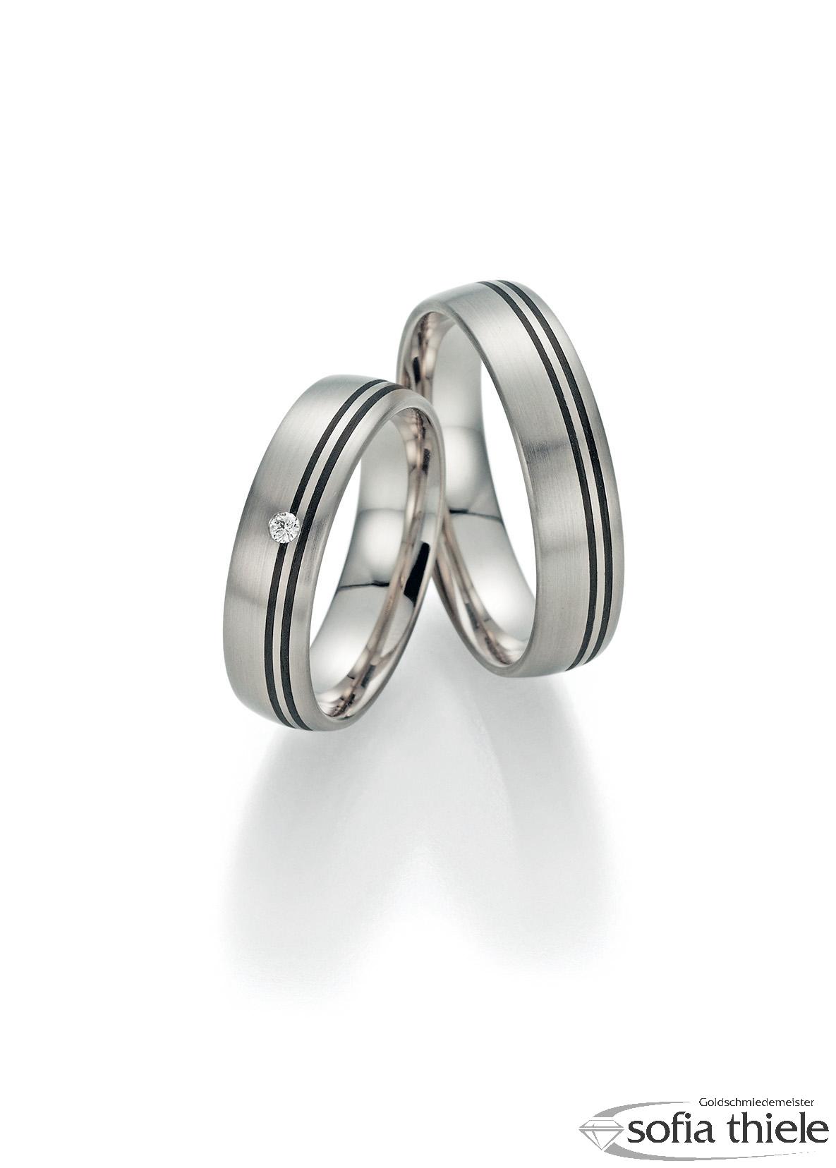 Trauringe Gold Paar F-01170-055