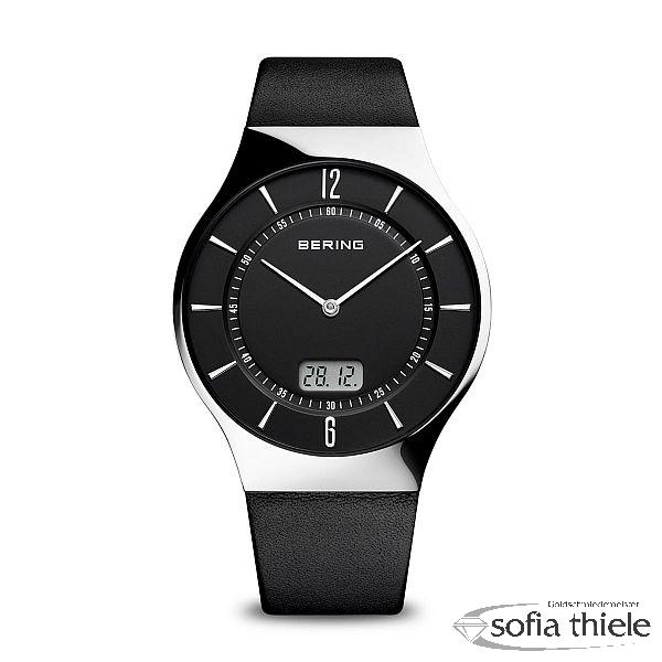 Herrenuhr Lederband Funk 51640-402