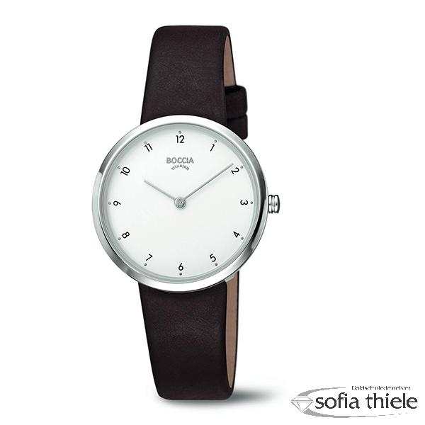 Damenuhr Lederband Quarz 3315-01