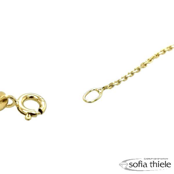 Kette-Collier Gold ohne Besatz 0435.1-45