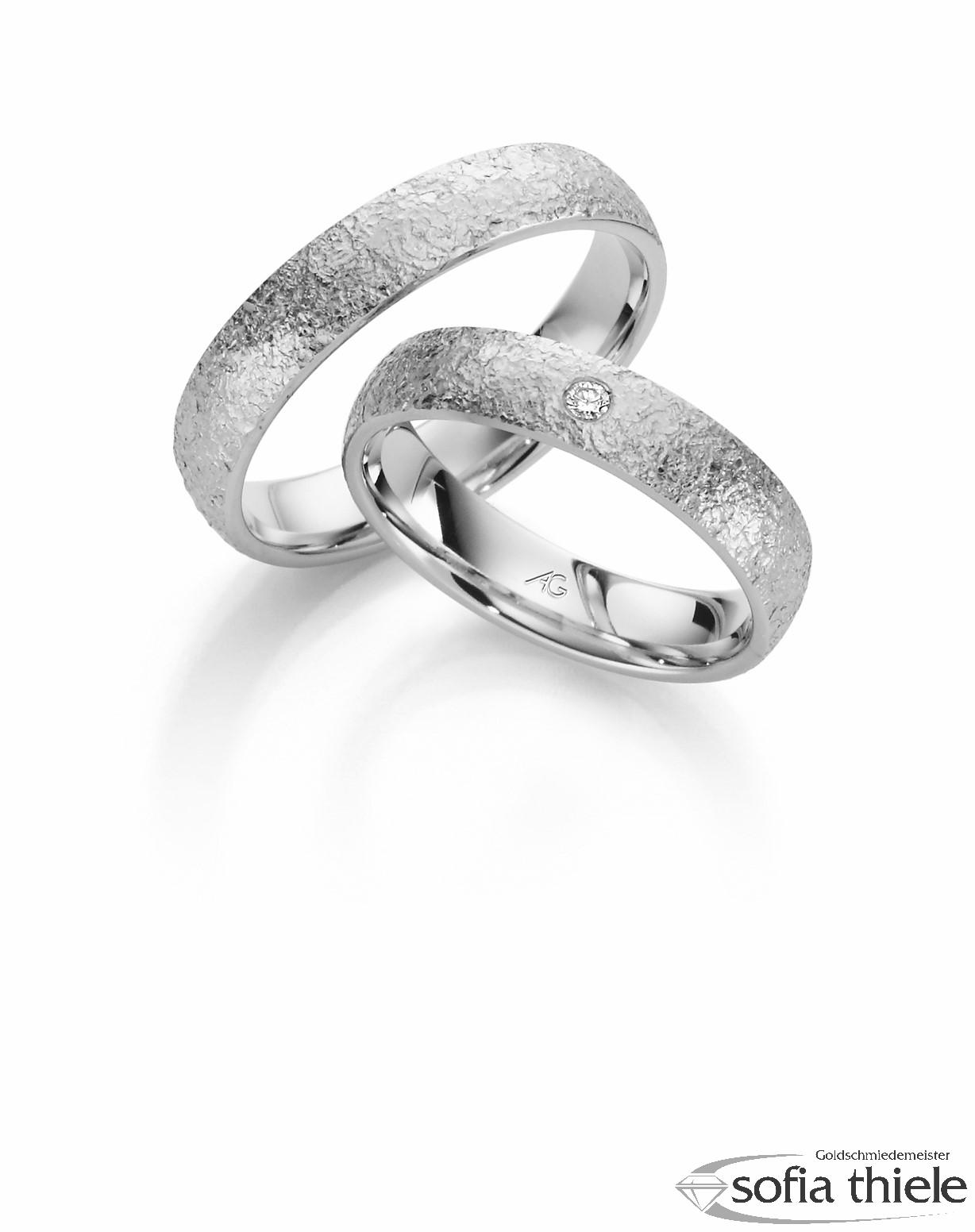 Trauringe Gold Paar G-28628-4,5