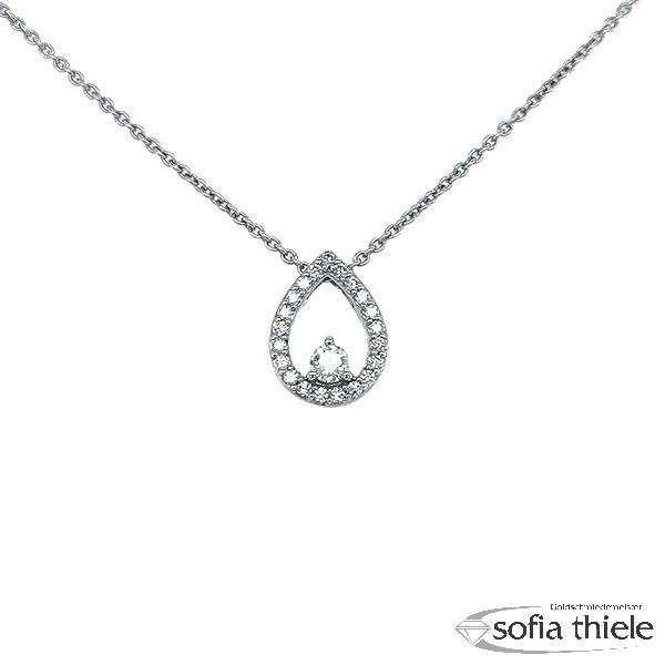 Kette-Collier Gold mit Diamanten EH004565