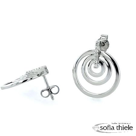 Ohrstecker Silber m. Zirkonia 02-09141-0