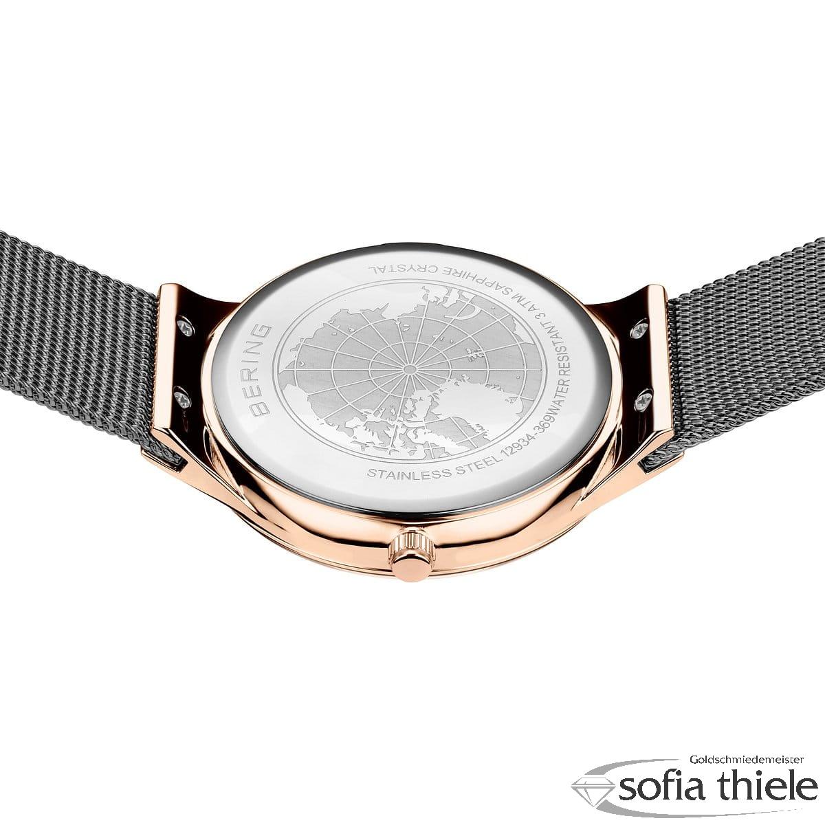 Damenuhr Metallband Quarz 12934-369