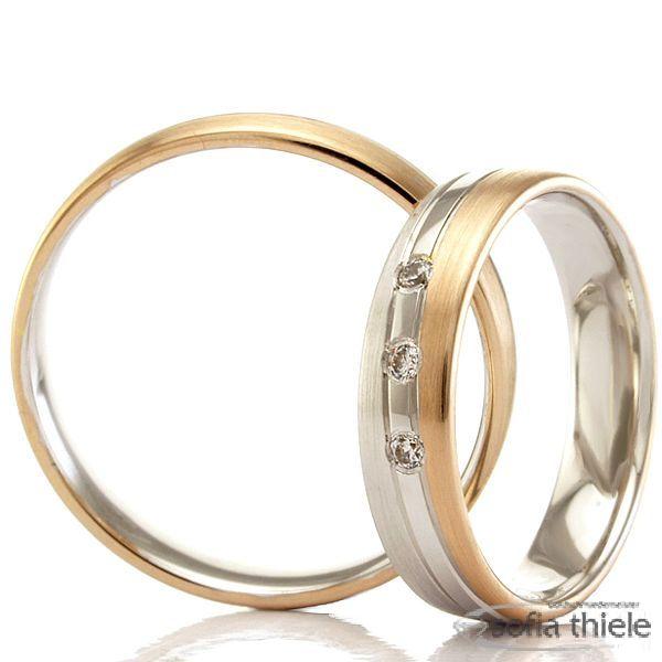 Trauringe Gold Paar R-146