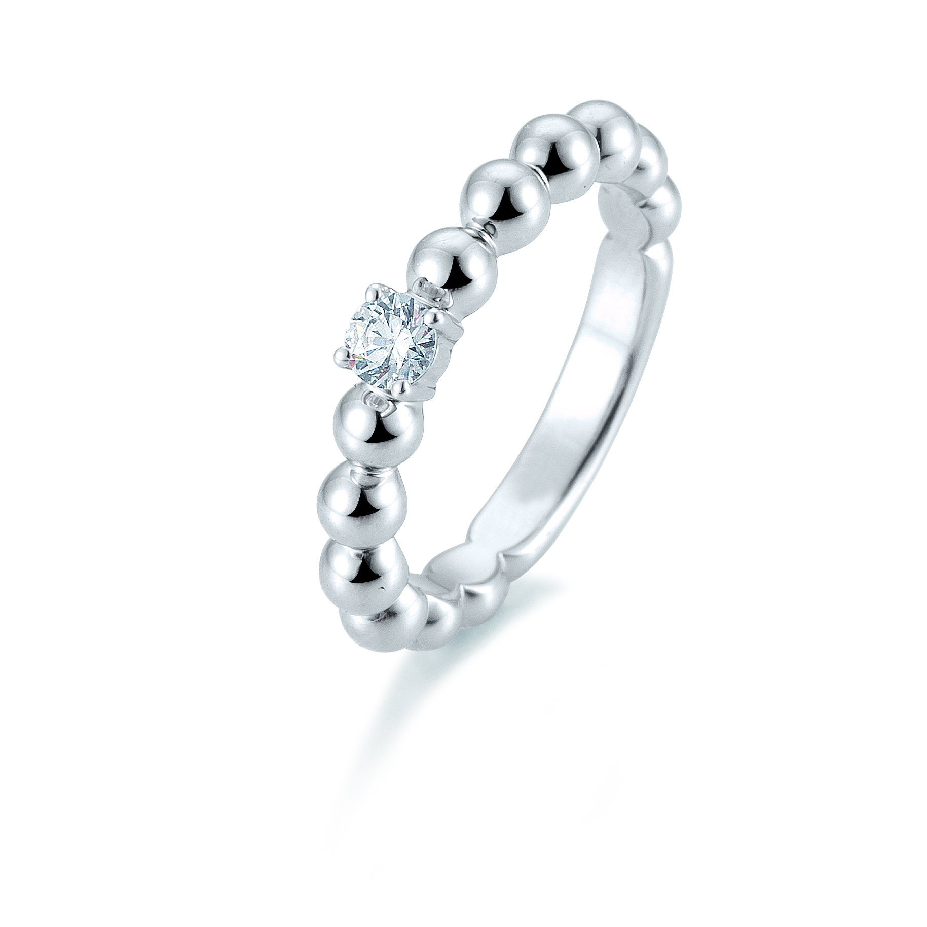 Damenring Platin mit Diamant B-41-059750-600Pt