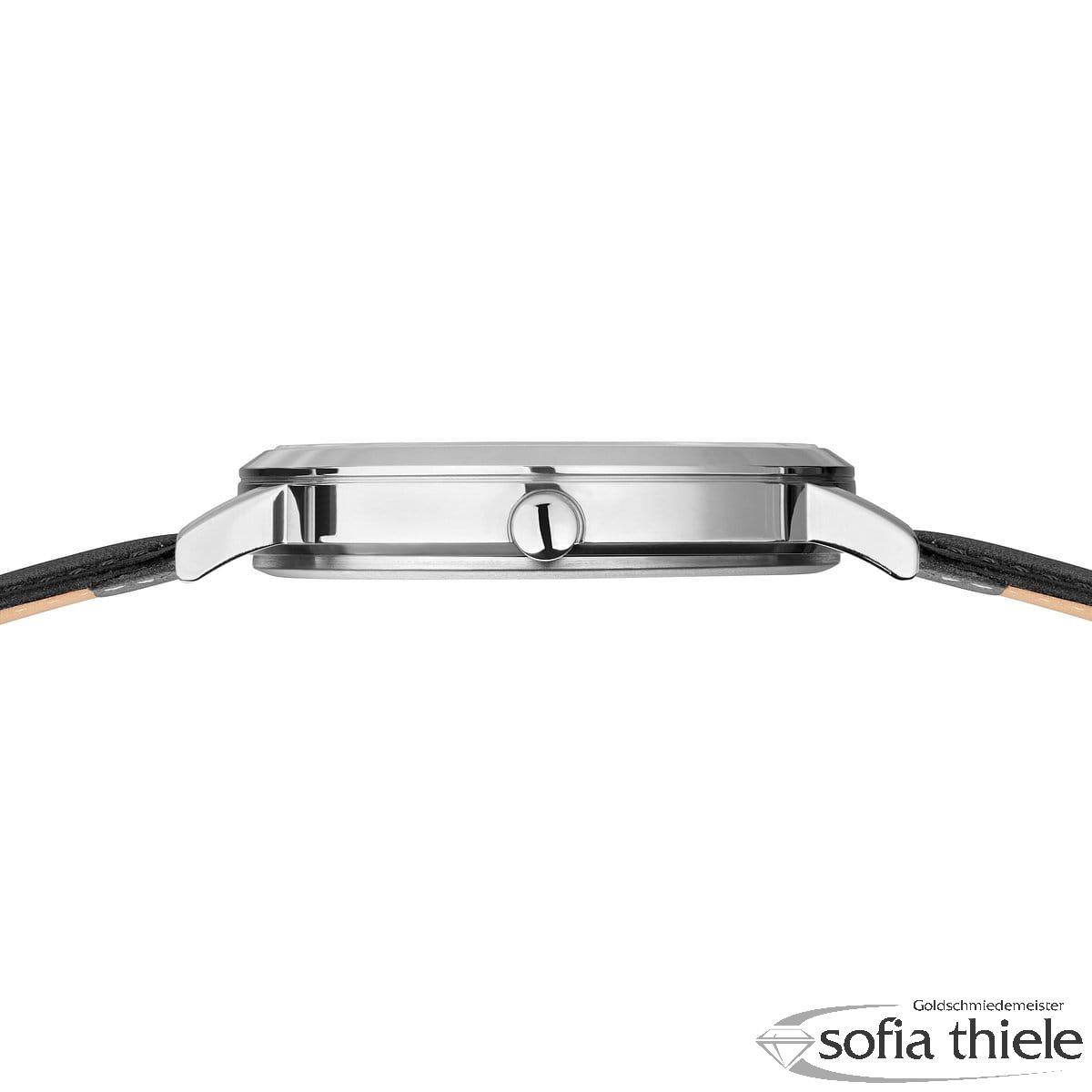 Damenuhr Lederband Quarz 18634-404